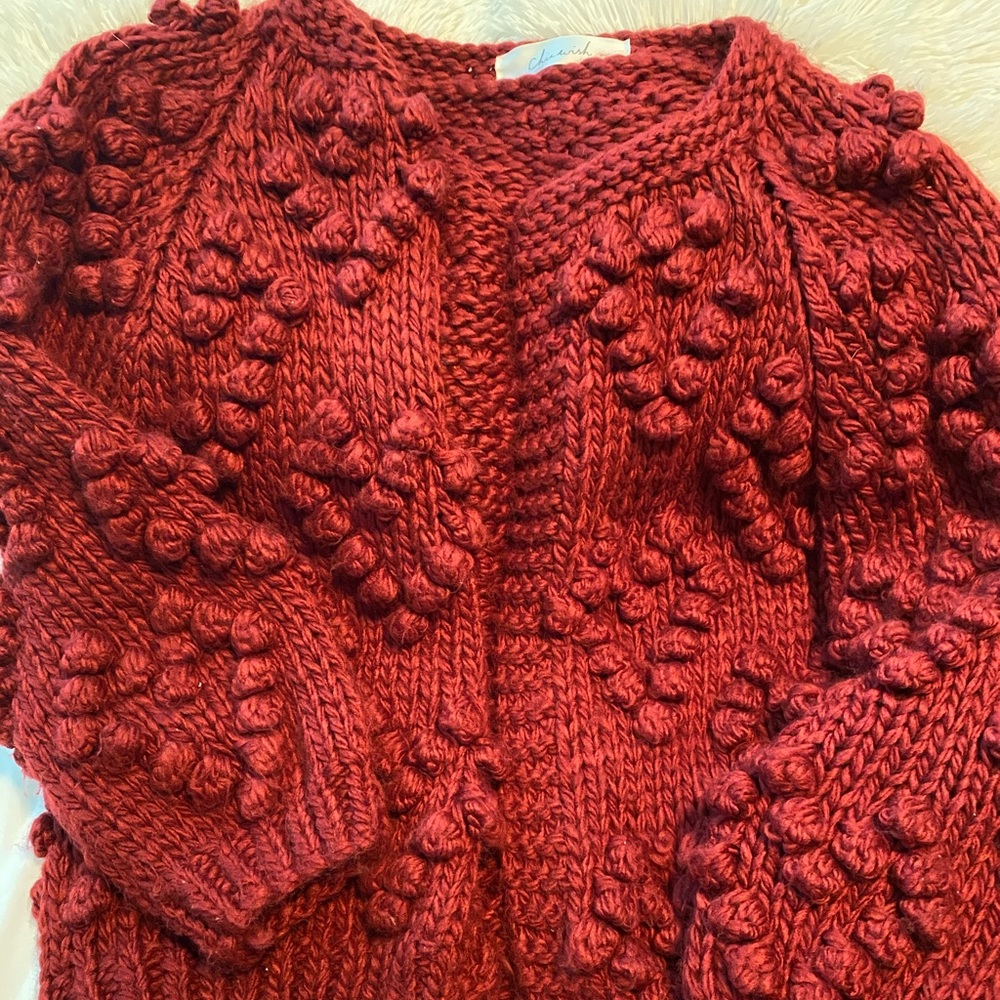 Crochet Sweater- Cardigan handmade